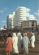 *CPM - MAROC - CASABLANCA - Place Mohammed V  - Animée - Casablanca