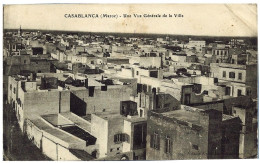 *CPA - MAROC - CASABLANCA  - Vue Générale De La Ville  - - Casablanca