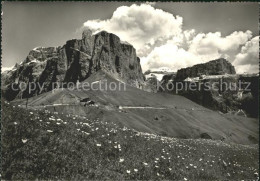 72085432 Passo Sella Albergo Maria Flora Dolomiti Sellapass Berggasthof Italien - Autres & Non Classés