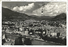 72085405 Trento Panorama Con La Funivia Di Sardagna Trento - Otros & Sin Clasificación