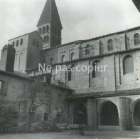 TOURNUS Vers 1960 église SAÔNE-ET-LOIRE Photo 14 X 14 Cm - Lieux