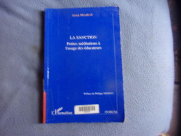 La Sanction-petites Méditations à L'usage Des éducateurs - Sin Clasificación