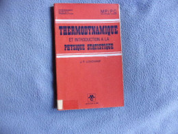 Thermodynamique Et Introduction à La Physique Statique - Wissenschaft