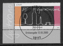 BRD  2005   Mi.Nr. 2457 , EUROPA CEPT / Gastronomie - Gestempelt / Fine Used / (o) - 2005