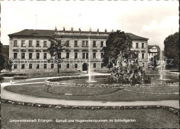 72084043 Erlangen Schloss Hugenottenbrunnen Im Schlossgarten Universitaetsstadt  - Erlangen