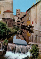 RECTO/VERSO - CPSM - MONTBRISON - CASCADE DU PONT SAINT JEAN - Montbrison