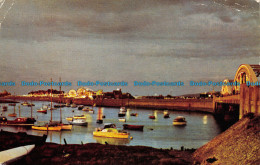 R143080 BC. N. 300. Rhyl. Harbour And West Promenade Illuminations. 1966 - Monde