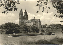 72083954 Magdeburg Dom Elbansicht Magdeburg - Magdeburg