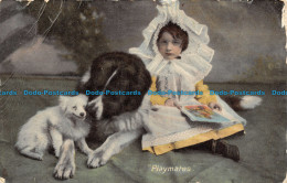 R141507 Playmates. Rapholette. 8081. Tuck. Pets And Playmates. 1919 - Monde