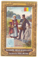 RO 92 - 21310 Stamp, King CAROL I, Postman, Flag, Romania - Old Postcard - Unused - Romania