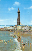 R143087 Beach And Tower. Blackpool - Monde