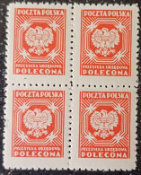 1953-54 Official Stamp. S.G No. O 806. Block Of 4 . - Service