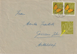 Brief  Richterswil - Gossau ZH  (PJ Frankatur)         1957 - Covers & Documents