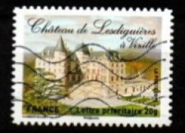 FRANCE    -  2012 . Y&T N° 733 Oblitéré.  Château De Lesdiguière à Vexille. - Used Stamps