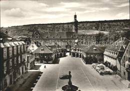 72083027 Weikersheim Marktplatz Brunnen Schloss Weikersheim - Autres & Non Classés