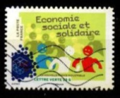 FRANCE    -  2014 . Y&T N° 1064 Oblitéré.    Economie Sociale Et Solidaire - Oblitérés