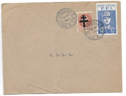Poste Speciale FFI Paris Envelope 19.8.1944 - Sellos De Guerra