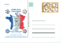 CDV 253 Slovakia Europe Football Championship  In France 2016 EURO - Championnat D'Europe (UEFA)