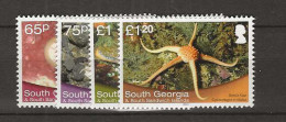 2013 MNH South Georgia  Mi 598-601 Postfris** - Géorgie Du Sud