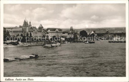 72081409 Koblenz Rhein Partie Am Rhein Schiffe Binnenschifffahrt Koblenz - Koblenz