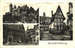 72081388 Quedlinburg Finkenherd Dom Rathaus Quedlinburg - Autres & Non Classés