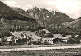 72081372 Rottau Chiemgau Ortsansicht Mit Kirche Gedererwand Chiemgauer Alpen Gra - Other & Unclassified