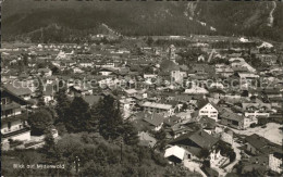 72081362 Mittenwald Karwendel Tirol Ortsansicht Mit Kirche Karwendel - Autres & Non Classés