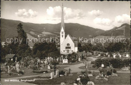 72081336 Bad Wiessee Bergfriedhof Kirche Bad Wiessee - Bad Wiessee