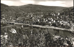 72081319 Eberbach Neckar Panorama Bruecke Eberbach - Eberbach