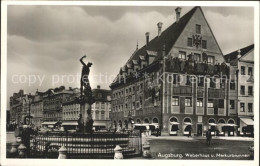 72081283 Augsburg Weberhaus Merkurbrunnen Augsburg - Augsburg