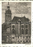 72081228 Muenchen Peterskirche Gedicht Muenchen - München