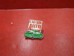 PIN'S " L'ACTION AUTO ". - Other & Unclassified