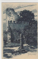 39076221 - Federzeichnung Von Der Burg Kynast / Chojnik - Kreis Hirschberg / Jelenia Góra Ungelaufen  Top Erhaltung. - Pologne