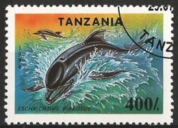 Tanzania 1994 - Mi 1780  - YT 1659 ( Dolfin ) - Dolphins