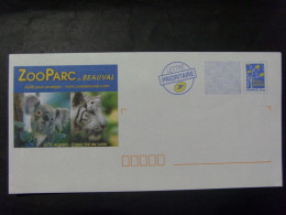 16704- PAP Logo PAP Repiqué Zoo Parc De Beauval (Loir Et Cher) Thème Koala, Tigre - Raubkatzen