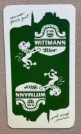 Speelkaart / Carte à Jouer - WITTMANN Bier (Landshut) GERMANY - Sonstige & Ohne Zuordnung