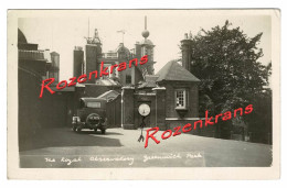 Rare Old Postcard The Royal Observatory Greenwich Park Photo Card United Kingdon England London The Clock 1938 - Other & Unclassified