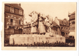 59 - DUNKERQUE (NORD) - MALO LES BAINS- Monument Aux Morts - Malo Les Bains