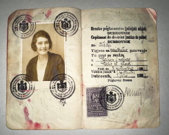 Passport Yugoslavia, Croatia , Dubrovnik 1928 - Non Classés