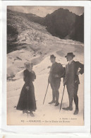 CPA :  14 X 9  -  CHAMONIX  -  Sur Le Glacier Des Bossons - Chamonix-Mont-Blanc