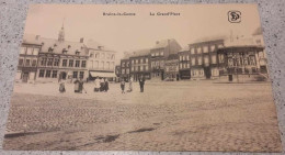 CPA - BRAINE-LE-COMTE - La Grand-Place - Le Kiosque - Début 1900 - Animée - Vierge - Braine-le-Comte