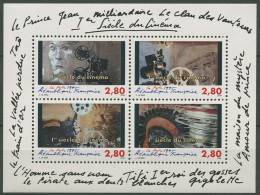 Frankreich 1995 100 Jahre Kino Vorführgeräte Block 15 Postfrisch (C23732) - Mint/Hinged