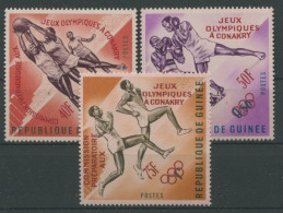 Guinea 1963 Olympische Sommerspiele'64 Vorbereitungen 211/13 A Postfrisch - República De Guinea (1958-...)