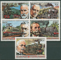 Zentralafrikanische Republik 1986 150 Jahre Eisenbahn 1259/63 A Postfrisch - República Centroafricana