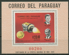 Paraguay 1969 Wernher Von Braun, John F. Kennedy Block 125 Postfrisch (C18756) - Paraguay