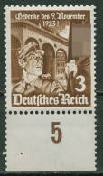 Deutsches Reich 1935 12. J. Marsch A. D. Feldherrnhalle 598 X UR Postfrisch - Ongebruikt