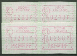 Finnland ATM 1994 Versandstelle PK-PF, Satz ATM 20.1 S2 Postfrisch - Viñetas De Franqueo [ATM]