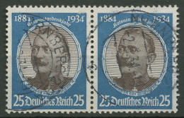 Deutsches Reich 1934 Kolonialforscher H. Von Wissmann 543 Paar Gestempelt - Oblitérés