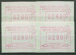 Finnland ATM 1994 SANTA CLAUS LAND ARCTIC CIRCLE Satz ATM 19.1 S 2 Postfrisch - Automatenmarken [ATM]