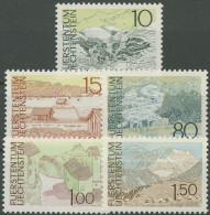 Liechtenstein 1972 Landschaften 573/77 Postfrisch - Ungebraucht